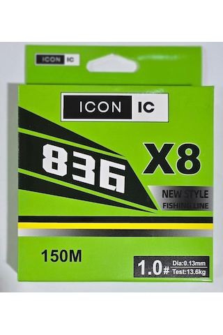 Icon-ıc Neo 836 Chartreuse 150m İp Misina - 0.06 Mm 0.10 MM Icon-ıc Neo 836 Chartreuse 150m İp Misina - 0.06 Mm 0.10 MM
