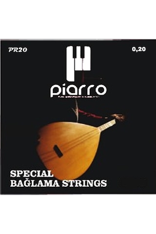 Piarro Profosyonel Uzun Sap Bağlama Teli 0,20 3 Paket