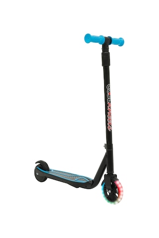 5 Yaş Üstü Işıklı Mavi Scooter Turuncu