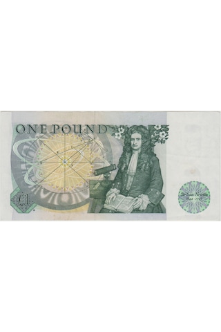 Birleşik Krallık 1 Pound 1981-84 Pick 377b Kraliçe Iı. Elizabeth-ingiltere. Çilaltı.