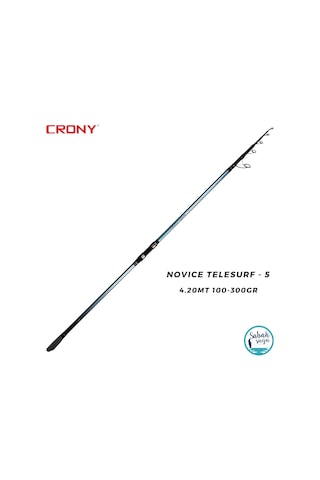Crony Novice 5 4.20mt 100-300gr Teleskopik Surf Kamış Standart