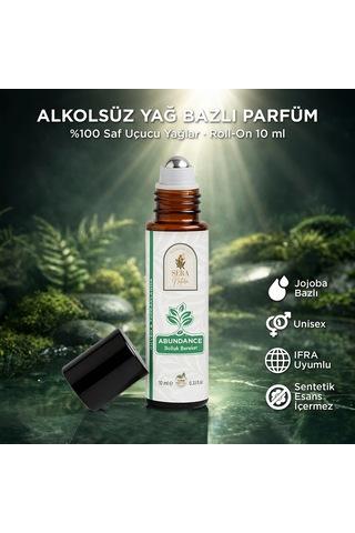 Abundance Bolluk Bereket Yağ Bazlı Parfüm Roll-on 10 Ml Çiçeksi - Meyve - Odunsu