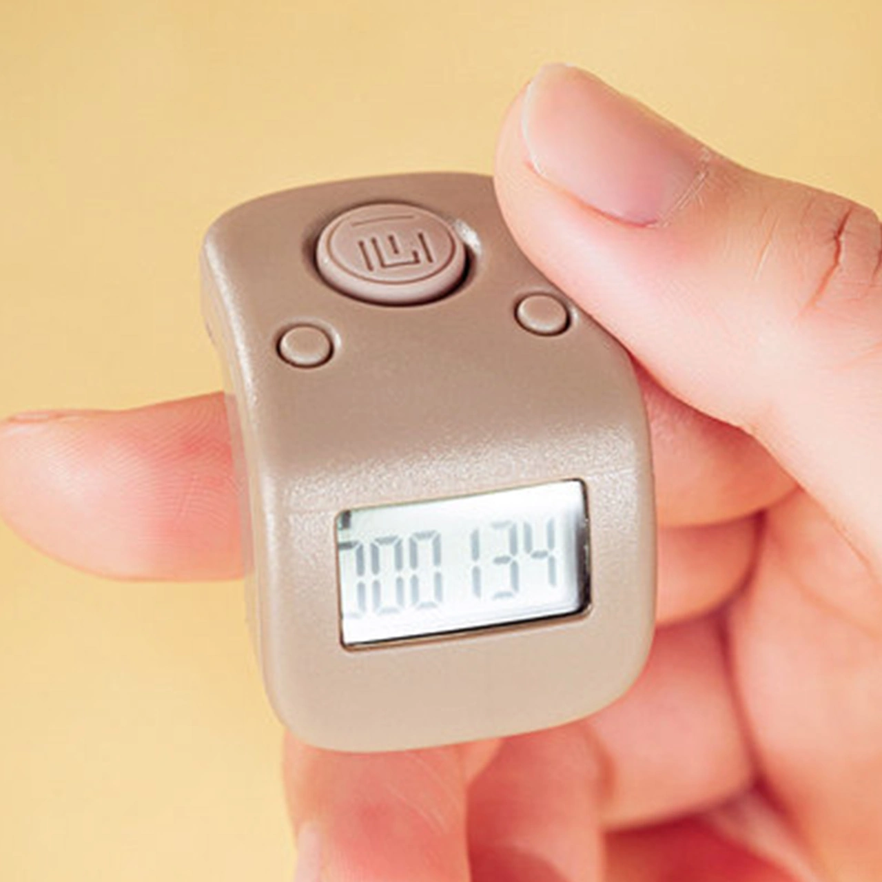 Xindoker Usb Şarjlı, 6 Kanal Veri Kaydı Ve Sessiz Tuşlu, Parlak Dokulu, Ter Dayanıklı Silikon Yüzük Tipi El Sayacı