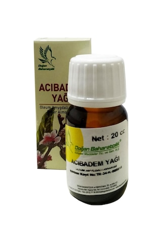 Doğan Baharatçılık Acı Badem Yağı 20 ML