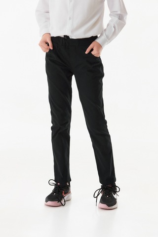 Fullamoda Beli Lastikli Straight Erkek Çocuk Pantolon 24mcck254212215-siyah Siyah
