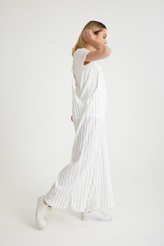 Toridas Günlük Askılı Bol Kesim Yazlık Kadın Tulum 5104çizgili 001