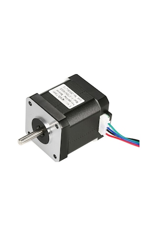 Moly Yunboo 17hs8401s Nema17 Adım Motoru, 52n.cm Tork, 1.8a Akım, 4 Pinli Dupont 1m, Alüminyum 3d Yazıcı İçin