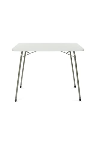 Bofigo 60X80 Beyaz Katlanır Masa Kamp Masası Piknik Masası Beyaz
