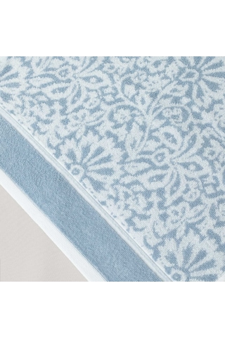 Linens Liora Pamuk 50x85 Cm Yüz Havlusu Mavi Mavi