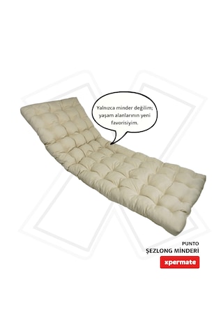Xpermate Şezlong Minderi Punto 60x180x12 Cm Bej