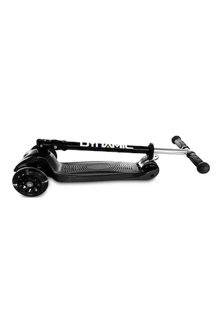 Dynamic Capri 3 Teker Katlanabilir Işıklı Scooter - Siyah