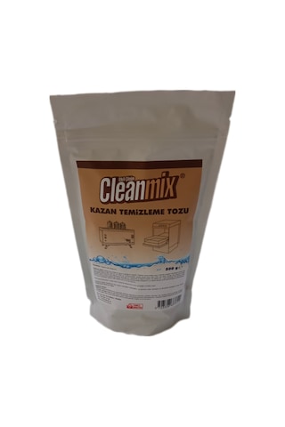 Cleanmıx500 Gr Çay Kazanı Organik Temizleme Tozu Kireç Çözücü