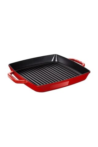 Staub La Cocotte Izgara Tava | Döküm Demir | 33 CM | Kiraz