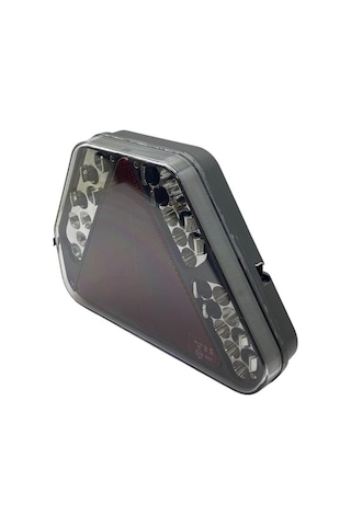 12v Stop Lambası Üçgenli Ledli Fren-park-sinyal-geri Vites 200 145 40 Mm Sağ E9