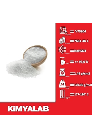 Sodyum Bisülfat 1 KG - Boncuk - Sodium Hydrogen Sulfite