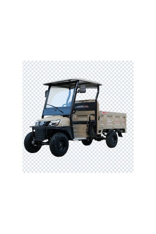 Arora Polo Farm Elektrikli 2000w 72v45ah 35 Km/h Disk Fren Usb Bluetooth Elektrikli Kasalı Kahverengi