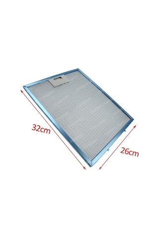 Vestel Uyumlu Davlumbaz 26X32 Cm Arka Aralık 4,5 Aspiratör Filtresi - 463321683