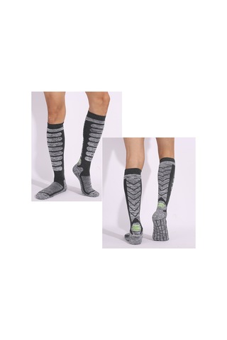 Maiyame Uzun Kollu Kayak Çorabı Siyah 35-39: Isı Verici, Nefes Alıcı, Dayanıklı, Outdoor Aktivite İçin Elastik Teknoloji Çok Renkli