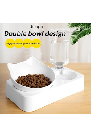 Jıalan Hayvan Mama Kabı Otomatik Dolum Pet İçme Orta Ölçekli