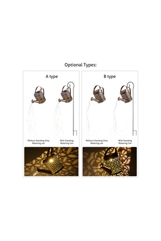 Dofolink B Tipi Güneş Enerjili Sulama Kabi Işıklı Dekorasyon - 36 Led, Ip65 Su Geçirmez, 600mah Şarjlı Pil, Islak Kontrol, Halka İle Teslim Diğer