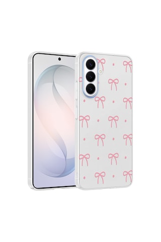 Samsung Galaxy Uyumlu S26 Kılıf Kamera Korumalı Desenli Zore Klip Kapak - Fiyonk