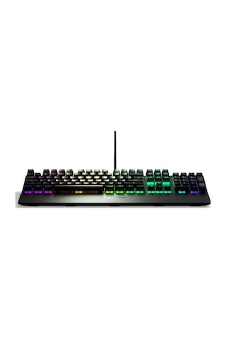 Steelseries Apex 5 Usb Kablolu RGB Işıklı Hibrit Blue Switch Mekanik Oyuncu Q Klavye