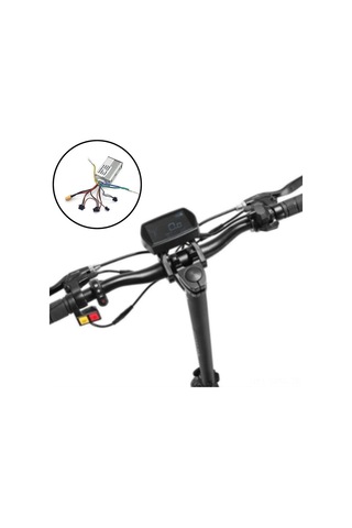 Maiyame Kugoo G2 Pro Elektrikli Kaykay İçin 48v Dijital Gösterge Kontrol Cihazı Kompozit Malzeme, Gümüş