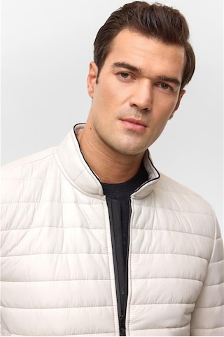 Taş Slim Kapitone Mont Taş