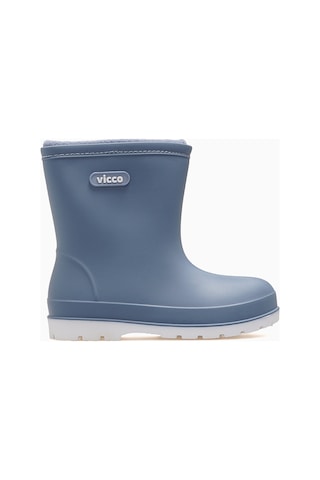 Vicco Mellow Unisex Çocuk Polarlı Su Geçirmez Yağmur Çizmesi 26k 946.230 Bu Kot Mavi