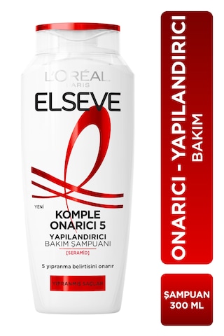 Elseve Komple Onarıcı 5 Yapılandırıcı Bakım Şampuanı 300 ML