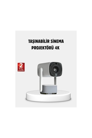 Hd 720p Projeksiyon Cihazı Geniş Ekran 10.000 Saat Ampul Ömrü Renkli
