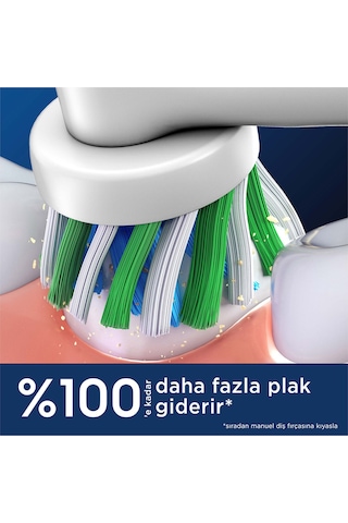 Oral-B Şarjlı Diş Fırçası Yedek Başlığı Cross Action X-Filament 4