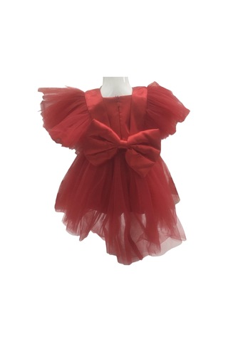 Babydoll Elbise Tongs Kırmızı-10830 Kırmızı