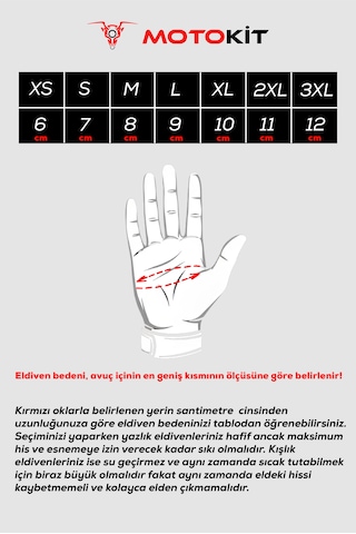 Revertech Aura Siyah - Dokunmatik Ekran Uyumlu Kadın Motosiklet Eldiveni + Buff li