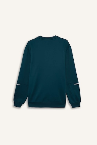 Defacto Defactofit Standart Fit Bisiklet Yaka Sporcu Sweatshirt F2379ax25wngn1040 Yeşil