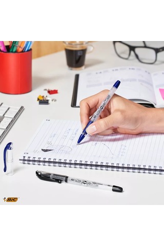 Bıg Bıc Gel-ocity Stick 0,5mm Mavi 2'li Jel Kalem Seti 257232068 Mavi