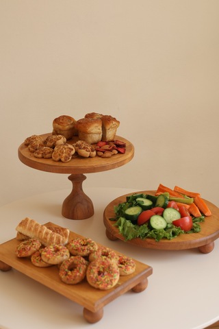 3 Lü 29/17 Cm Mummy, 29 Cm Risus Ve 17x30 Cm Risus Ahşap Ayaklı