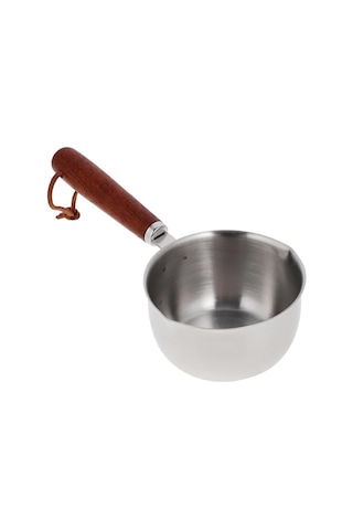 Paslanmaz Çelik Tereyağı Eritme Tenceresi Dökme Ağızlı Sos Tenceresi Tereyağı Isıtıcı Tencere Stok Tenceresi Süt Peynir Tenceresi Dökme Yağ Tencereleri Çorba Kahve Çikolata Sosu İçin Gümüş