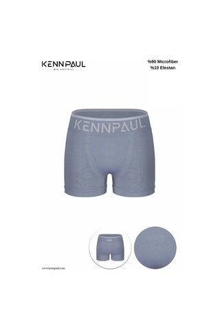 Kennpaul Yeni Nesil Mikro Kumaş Boxer Spor Ve Günlük Kullanım Gri