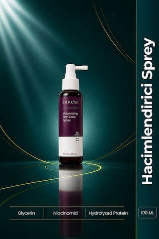Louvess Glycerin Niacinamide Wheat Protein İçerikli Hacimlendirici Saç Bakım Spreyi 100 ML