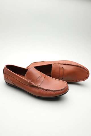 Gondol Erkek Hakiki Deri Klasik Loafer Taba 41 Ttx.601102 Çok Renkli