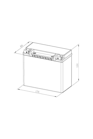 Bosch 12v 18 Ah Ytx20-bs Agm Akü