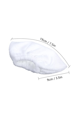 Teltree Karcher Sc2/sc3/sc4/sc5 Buharlı Temizleyici İçin 3'lü Mikrofiber Bez Seti - Nozul Kılıfı Ve Temizleme Pedi