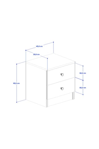 Berlin Komodin - Beyaz