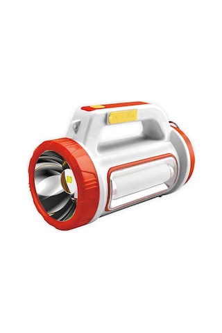 Panther Pt-8158 Solar Usb Şarjlı El Feneri 3877 Beyaz