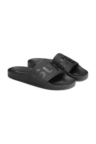 Superga 1908 Slides Polysoft Unisex Siyah Terlik Siyah-323