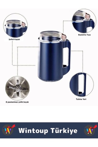 Premium Ergonomik Tutma Saplı Yüksek Kaliteli Çelik Baharat Kahve Kuruyemiş Öğütücü Değirmen 500 Ml Çok Renkli