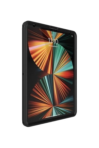İpad Pro 12.9" 3. Nesil 2018/4. Nesil 2020/ 5. Nesil 2021/6. Nesil 2022 Defender Kılıf, Entegre Ekran Koruyuculu Ultra Sağlam Kılıf, Askeri Standartlara Göre 2 Kez Test Edilmiştir, Siyah