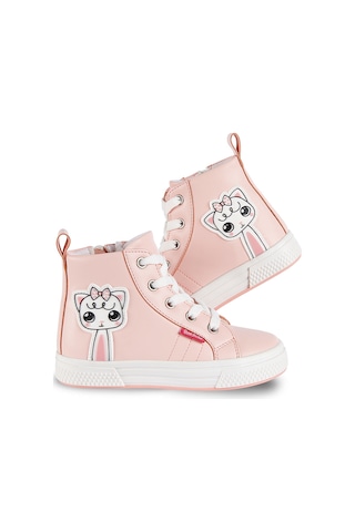 Kedicik Pembe Kız Çocuk Sneakers Spor Ayakkabı