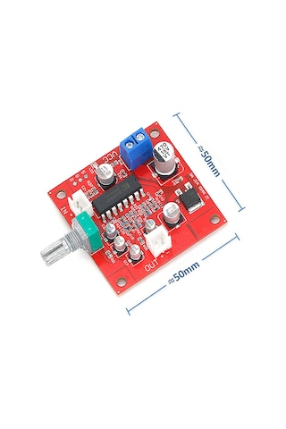 PT2399 Mikrofon Ses Eko Yankı Tekrar Efekt Modül Yansıma Kontrol Gecikme Ayar Karaoke DC 6-15V